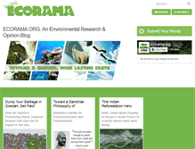 Tablet Screenshot of ecorama.org