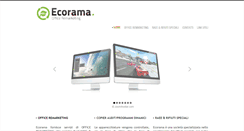 Desktop Screenshot of ecorama.it
